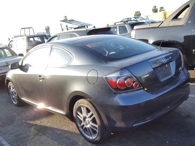 JTKDE167480248124 - 2008 TOYOTA SCION TC ნაცრისფერი ფოტო 3