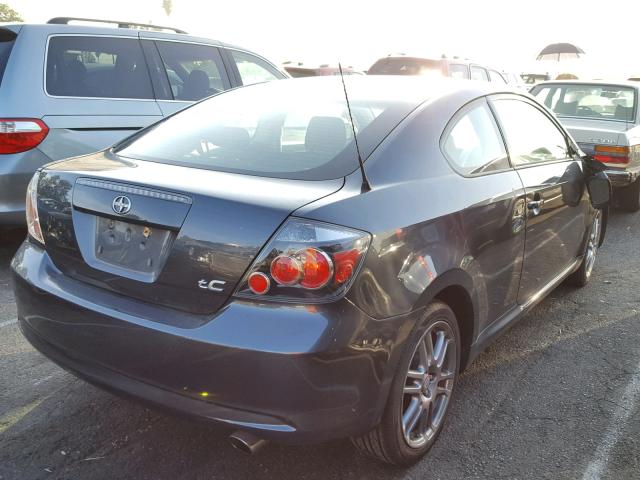 JTKDE167480248124 - 2008 TOYOTA SCION TC ნაცრისფერი ფოტო 4