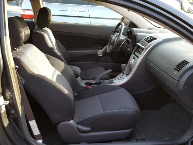 JTKDE167480248124 - 2008 TOYOTA SCION TC ნაცრისფერი ფოტო 5