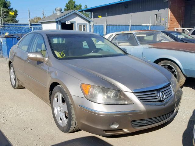 JH4KB16505C016067 - 2005 ACURA RL GOLD photo 1