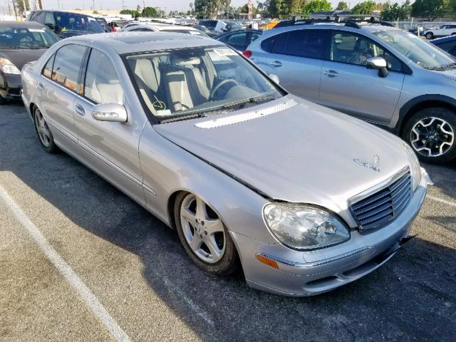 WDBNG75J05A446144 - 2005 MERCEDES-BENZ S 500 SILVER photo 1