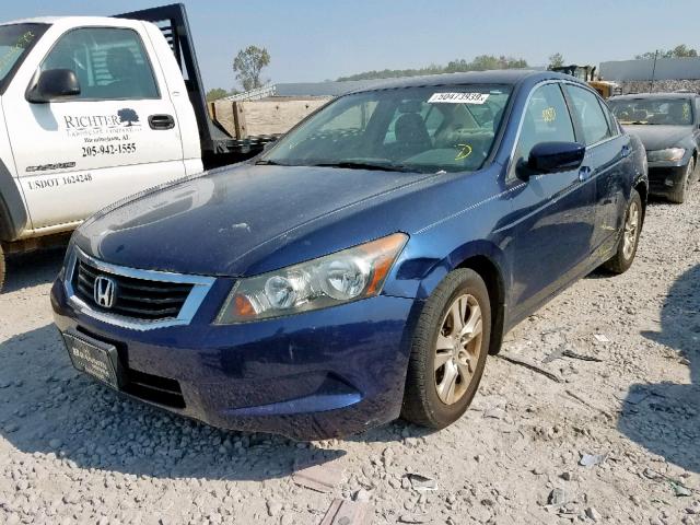 1HGCP26449A198430 - 2009 HONDA ACCORD LXP BLUE photo 2