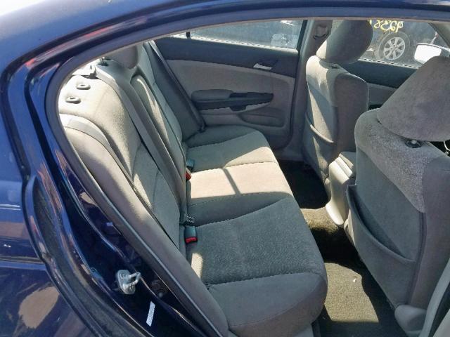 1HGCP26449A198430 - 2009 HONDA ACCORD LXP BLUE photo 6