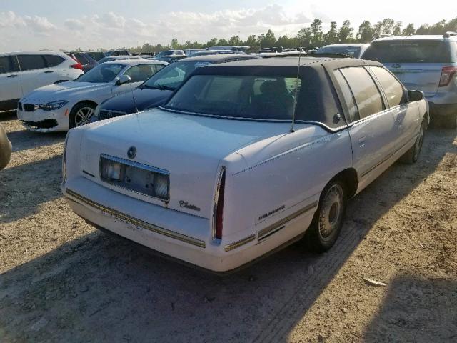 1G6KE52Y3VU209648 - 1997 CADILLAC DEVILLE DE WHITE photo 4