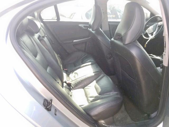 YV1612FS1D1212895 - 2013 VOLVO S60 T5 SILVER photo 6