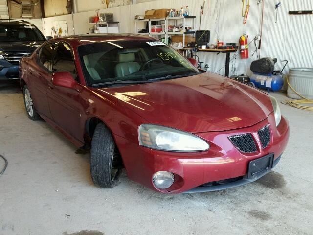 2G2WR554461154379 - 2006 PONTIAC GRAND PRIX BURGUNDY photo 1