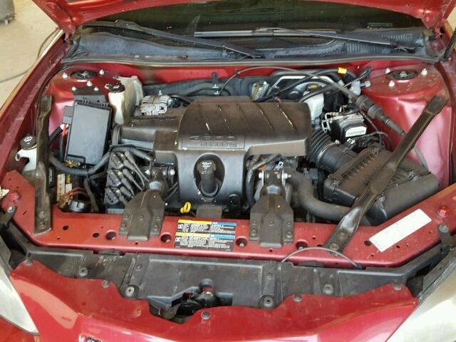 2G2WR554461154379 - 2006 PONTIAC GRAND PRIX BURGUNDY photo 7