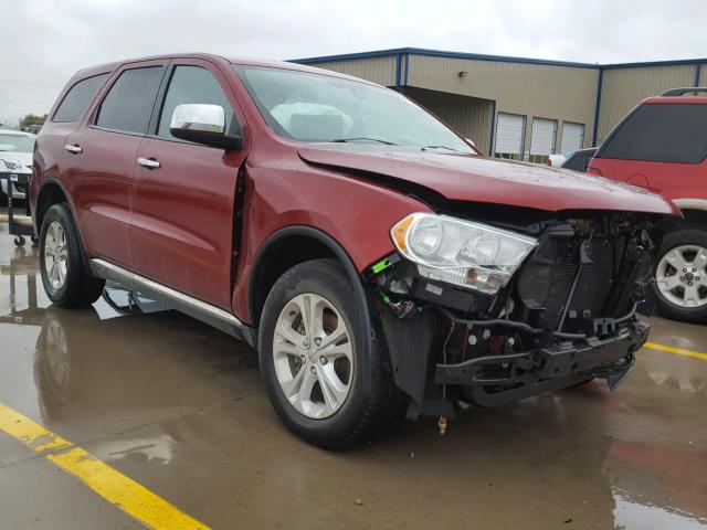 1C4RDHAG9DC698778 - 2013 DODGE DURANGO SX RED photo 1