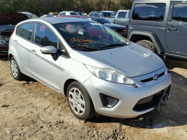 3FADP4EJ5DM186794 - 2013 FORD FIESTA SE SILVER photo 1