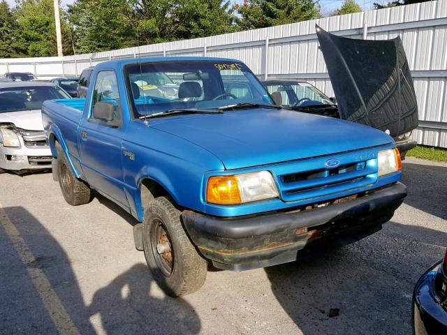 1FTCR11A0RTA67144 - 1994 FORD RANGER BLUE photo 1