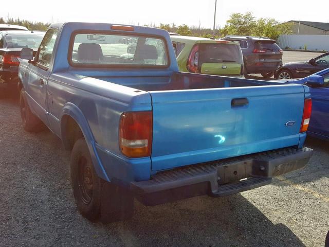 1FTCR11A0RTA67144 - 1994 FORD RANGER BLUE photo 3