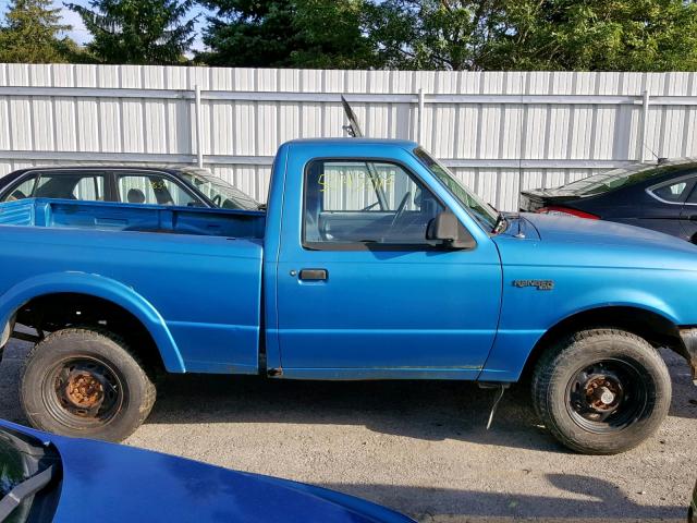 1FTCR11A0RTA67144 - 1994 FORD RANGER BLUE photo 9
