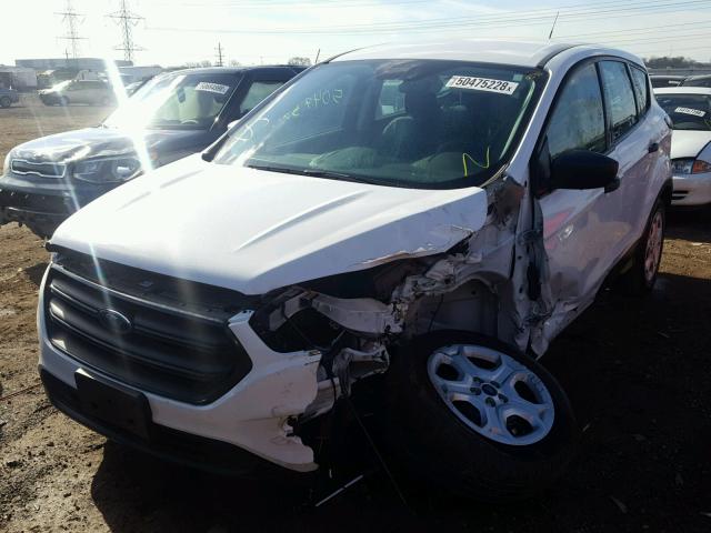 1FMCU0F78JUB98676 - 2018 FORD ESCAPE S WHITE photo 2