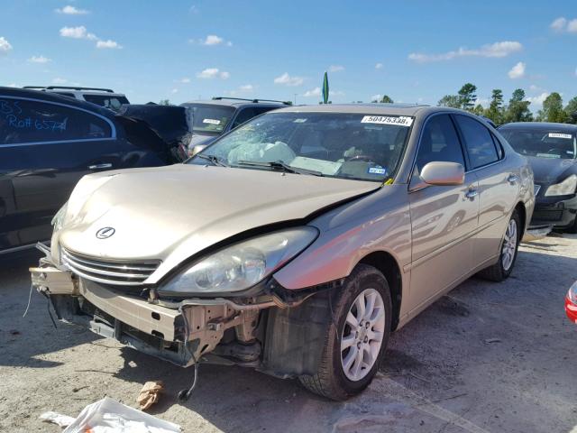 JTHBF30G035037982 - 2003 LEXUS ES 300 GOLD photo 2