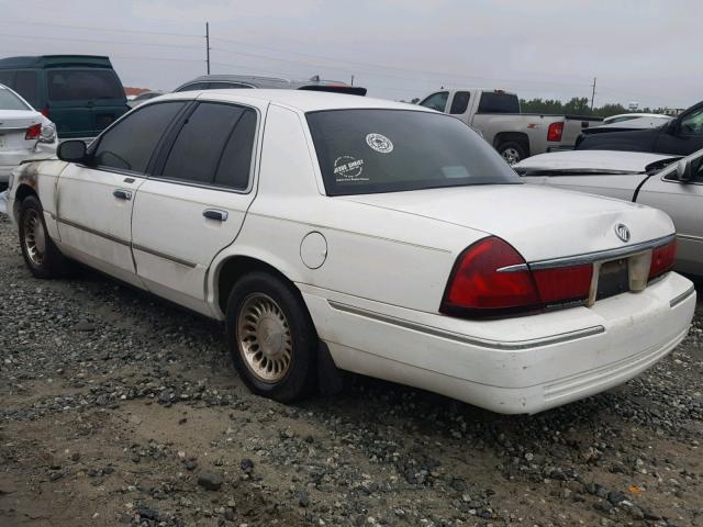 2MEFM75W8XX721407 - 1999 MERCURY GRAND MARQ WHITE photo 3