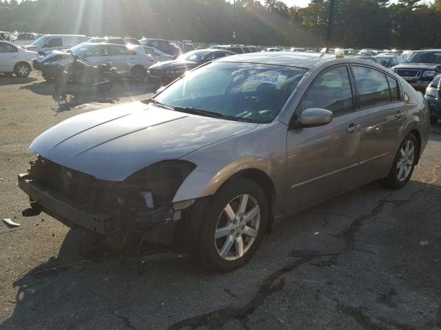 1N4BA41E44C929271 - 2004 NISSAN MAXIMA SE GRAY photo 2