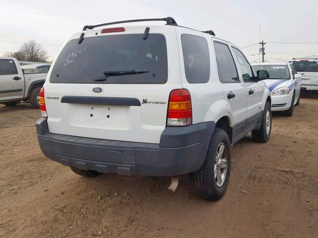 1FMYU96H46KC44168 - 2006 FORD ESCAPE HEV WHITE photo 4