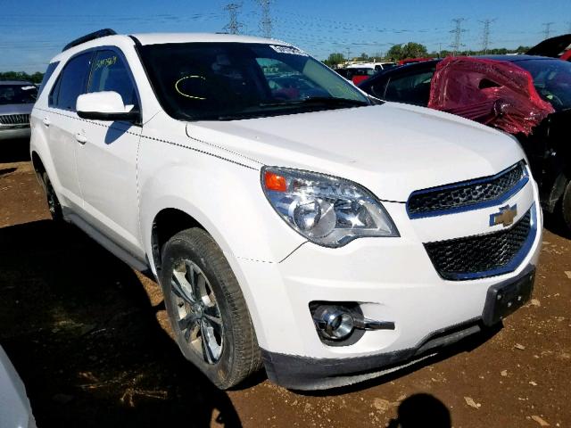 2GNFLNEK7D6406449 - 2013 CHEVROLET EQUINOX LT WHITE photo 1