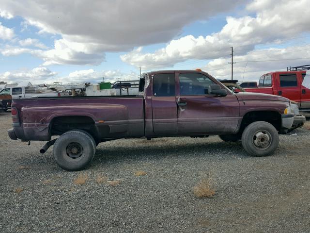 1B7MF33701J510158 - 2001 DODGE RAM 3500 MAROON photo 9