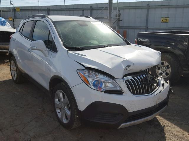 KL4CJASB8GB624684 - 2016 BUICK ENCORE WHITE photo 1