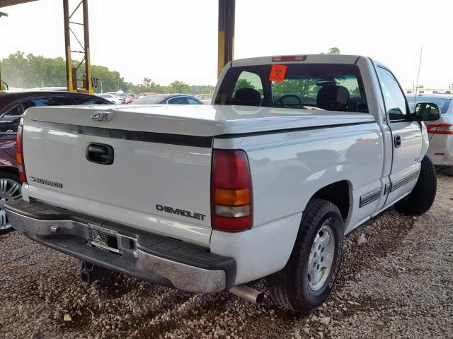 1GCEC14T3XZ102258 - 1999 CHEVROLET SILVERADO WHITE photo 4