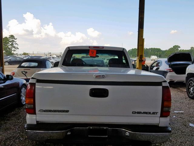 1GCEC14T3XZ102258 - 1999 CHEVROLET SILVERADO WHITE photo 6