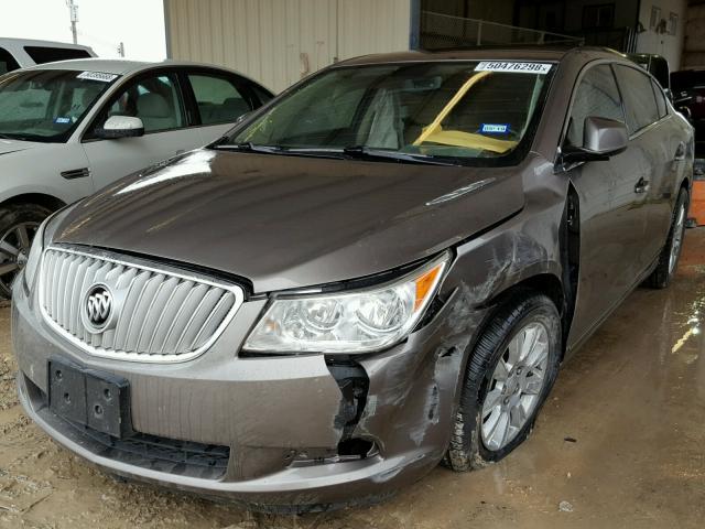 1G4GB5E31CF224612 - 2012 BUICK LACROSSE C GRAY photo 2