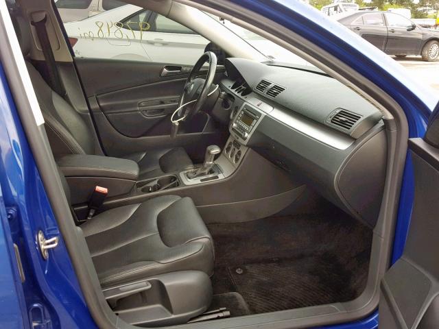 WVWJK73C69P034848 - 2009 VOLKSWAGEN PASSAT TUR BLUE photo 5