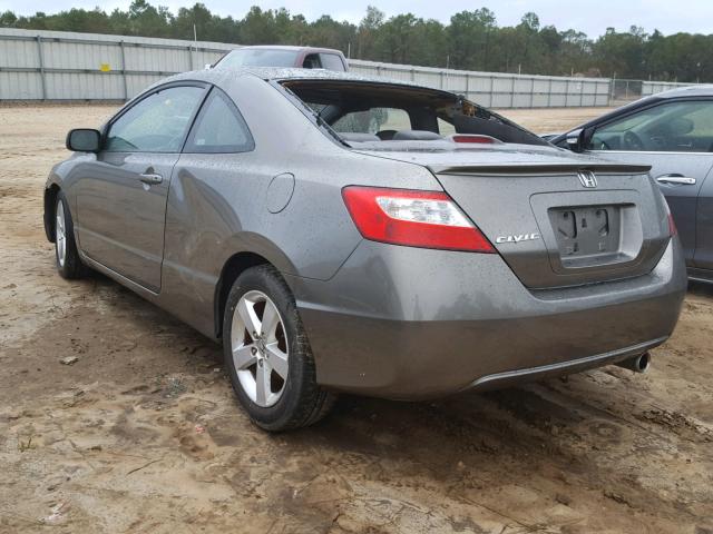 2HGFG129X8H502837 - 2008 HONDA CIVIC EXL GRAY photo 3