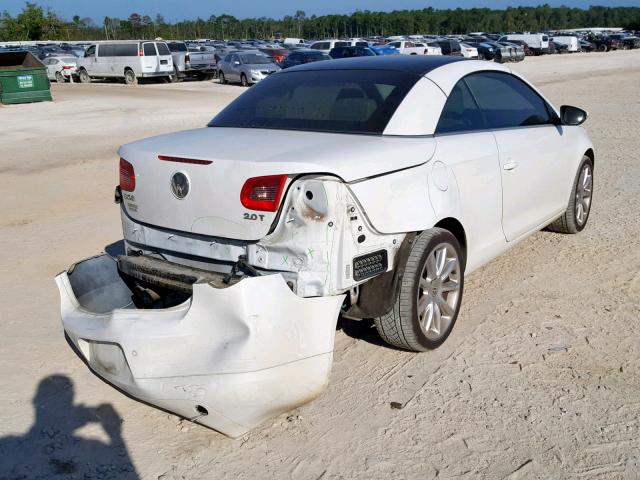 WVWFA7AH8BV002105 - 2011 VOLKSWAGEN EOS LUX 白色 照片 4