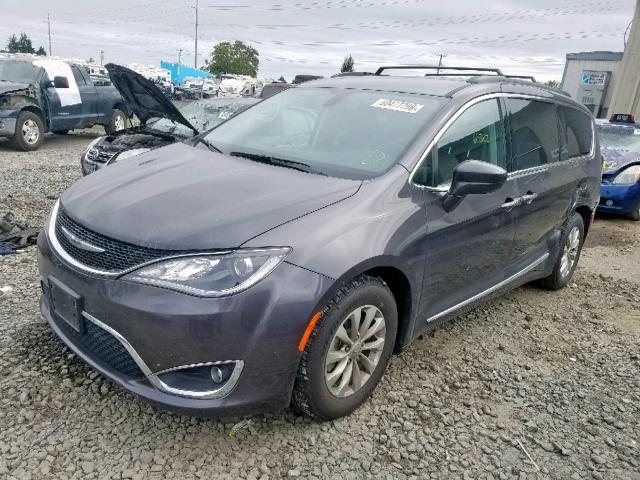 2C4RC1BG5HR530352 - 2017 CHRYSLER PACIFICA T GRAY photo 2