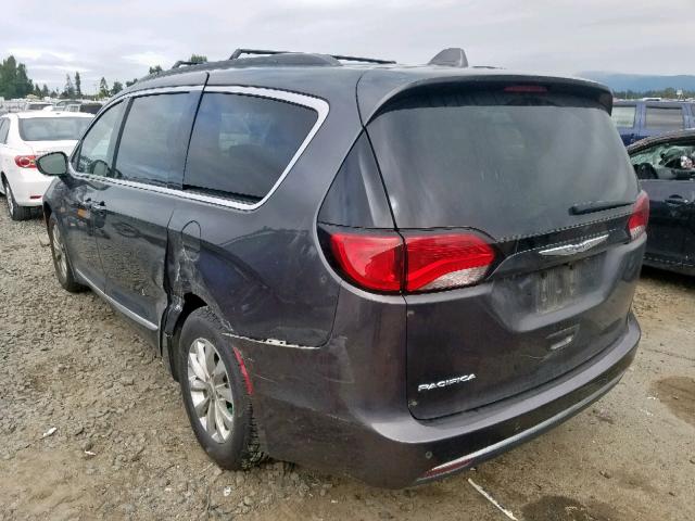 2C4RC1BG5HR530352 - 2017 CHRYSLER PACIFICA T GRAY photo 3