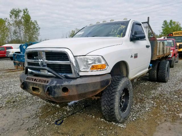 3D6WZ4EL4BG580744 - 2011 DODGE RAM 3500 S WHITE photo 2