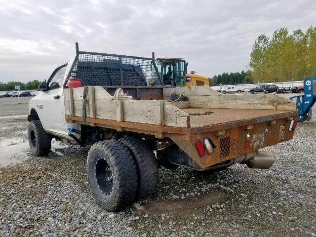 3D6WZ4EL4BG580744 - 2011 DODGE RAM 3500 S WHITE photo 3