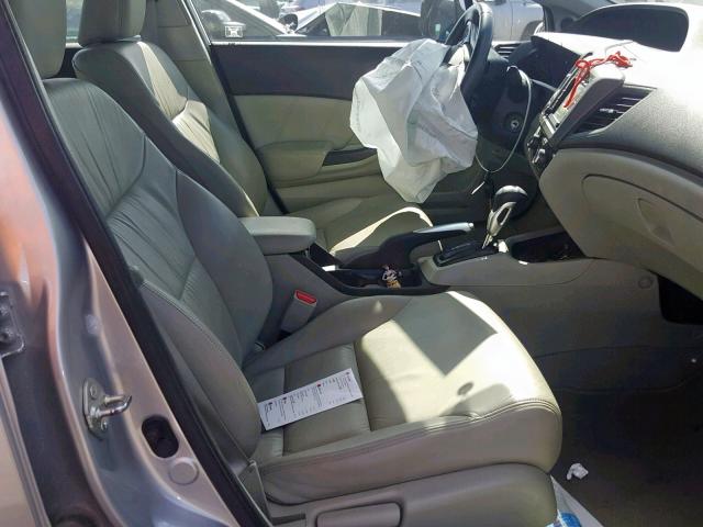 19XFB2F97CE041405 - 2012 HONDA CIVIC EXL 银色 照片 5