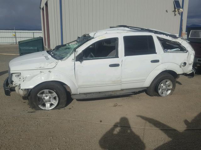 1D4HB48N44F187009 - 2004 DODGE DURANGO SL WHITE photo 9