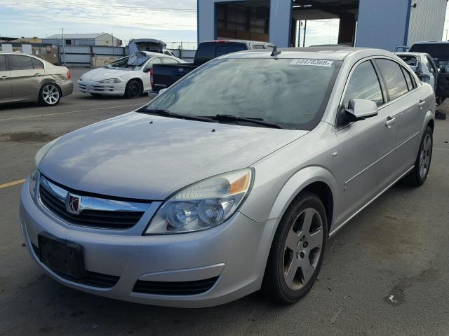 1G8ZS57N97F186333 - 2007 SATURN AURA XE SILVER photo 2