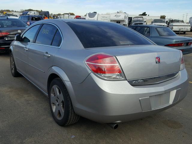 1G8ZS57N97F186333 - 2007 SATURN AURA XE SILVER photo 3