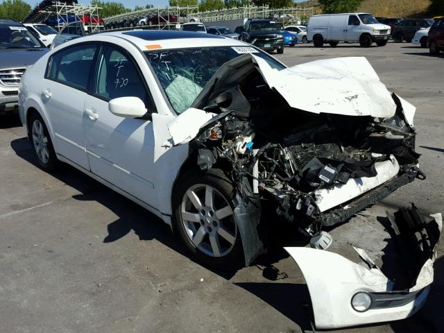 1N4BA41EX4C848419 - 2004 NISSAN MAXIMA SE WHITE photo 1