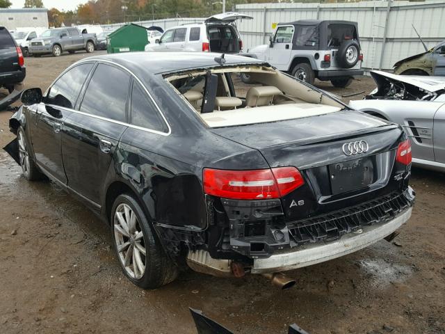 WAUWG74F99N046453 - 2009 AUDI A6 QUATTRO BLACK photo 3