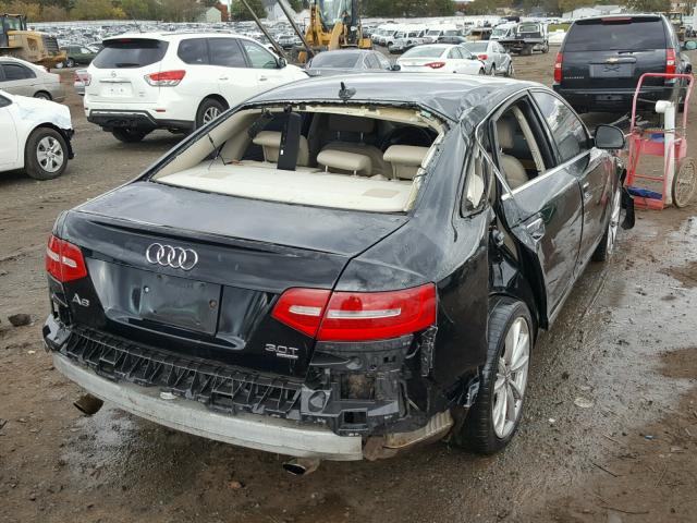 WAUWG74F99N046453 - 2009 AUDI A6 QUATTRO BLACK photo 4