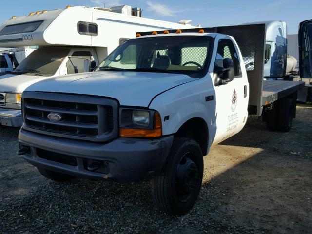 1FDXF46S2YED79199 - 2000 FORD F450 SUPER WHITE photo 2