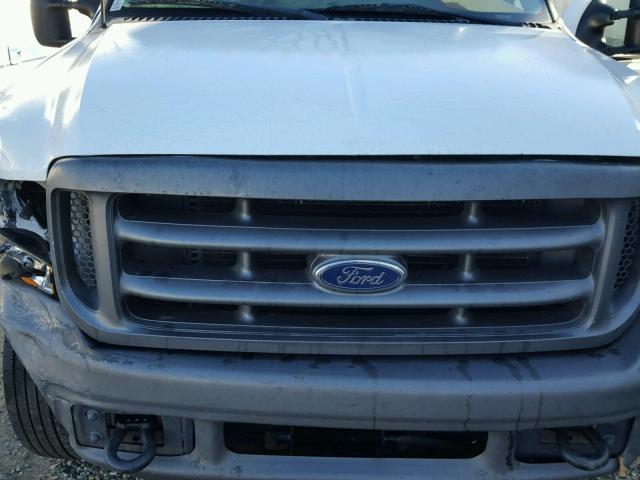 1FDXF46S2YED79199 - 2000 FORD F450 SUPER WHITE photo 7