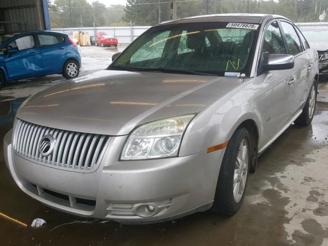 1MEHM42W38G609892 - 2008 MERCURY SABLE PREM SILVER photo 2