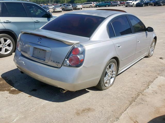 1N4BL11D26N315410 - 2006 NISSAN ALTIMA SE SILVER photo 4