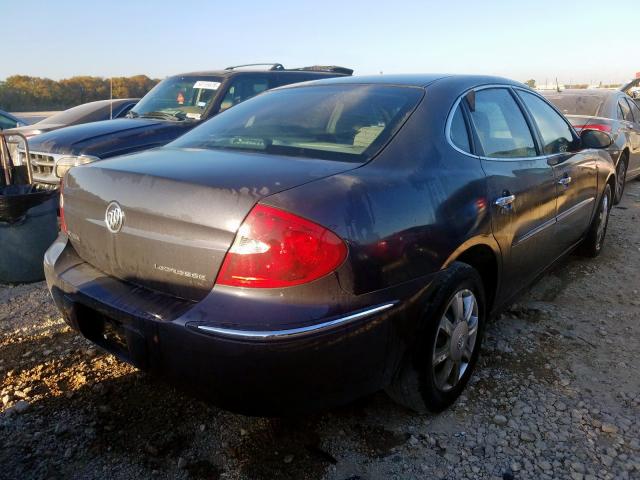 2G4WC582081271141 - 2008 BUICK LACROSSE C GRAY photo 4