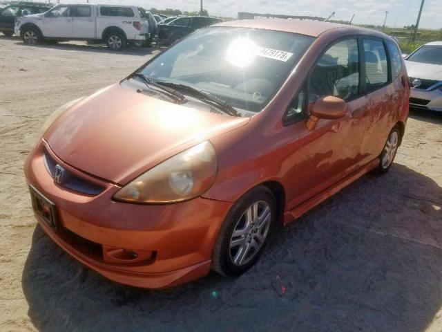 JHMGD38617S030232 - 2007 HONDA FIT S 金色 照片 2