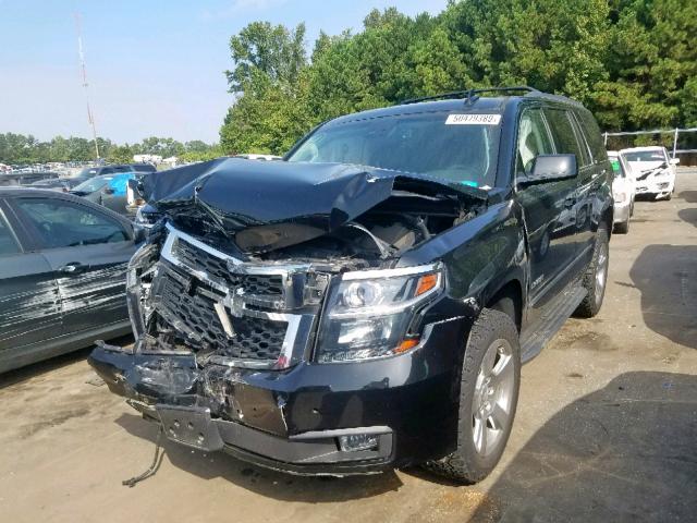 1GNSKBKC8HR140236 - 2017 CHEVROLET TAHOE K150 BLACK photo 2