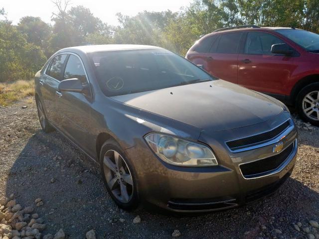 1G1Z5EU9CF117660 - 2012 CHEVROLET MALIBU 1LT BROWN photo 1