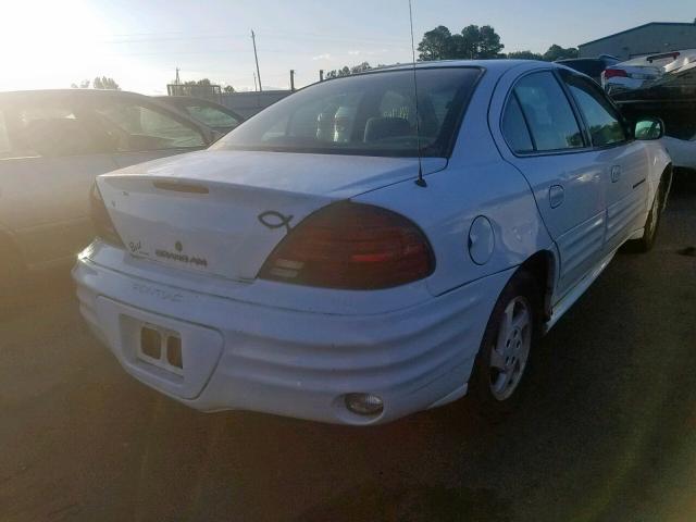 1G2NF52E6YM859824 - 2000 PONTIAC GRAND AM S WHITE photo 4